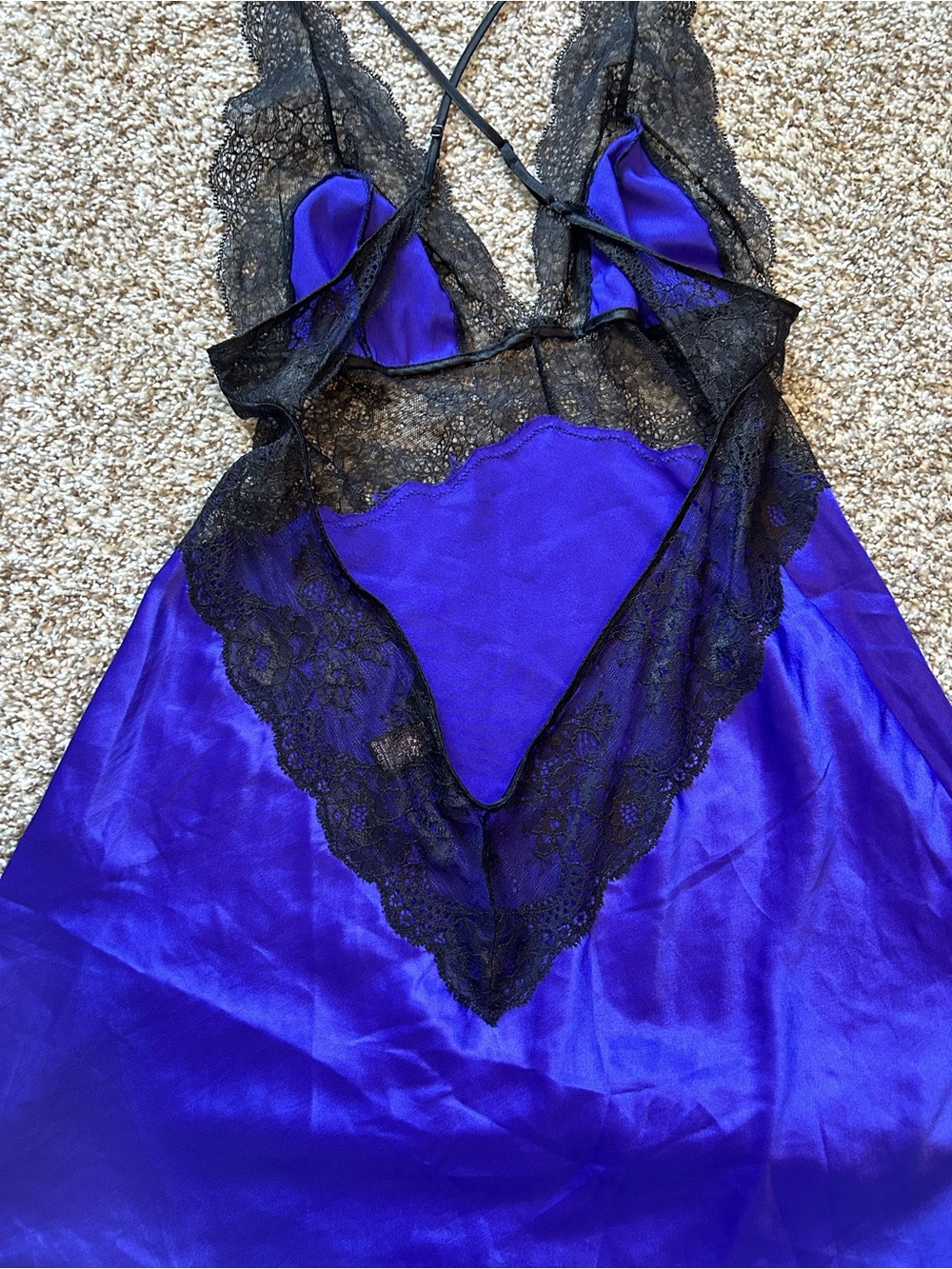 Women's VS Lace-Trim Chemise in Purple